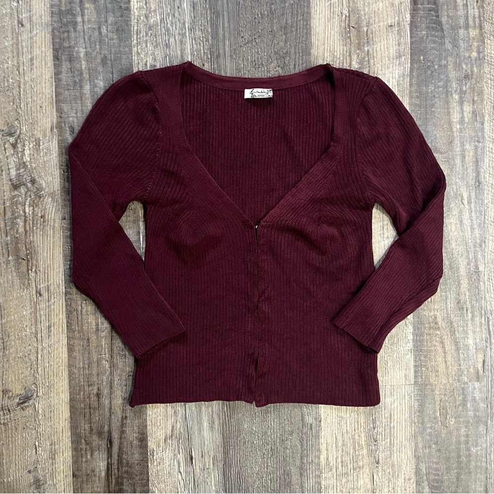 Intimately Free People Maya Ribbed Cardigan - Picture 4 of 8
